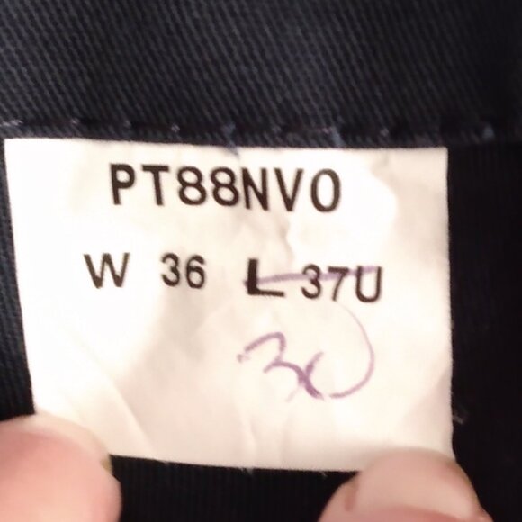 Men's red kap cargo work pants, size  36x30 ,  NWOT - Picture 7 of 9